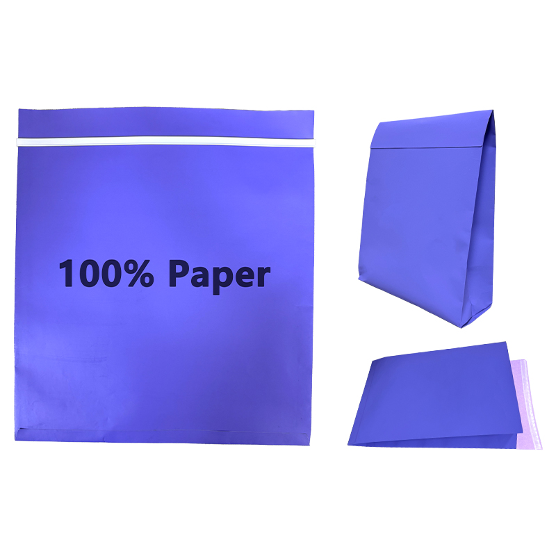 Zeal X, 고용량의 지속 가능한 배송을 위해 측면 거싯이 있는 재활용 종이 봉투 출시