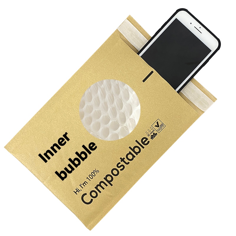 크래프트 봉투 버블 메일링 백