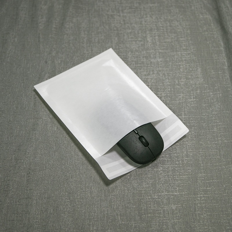 재활용된 글라신지 종이 봉지